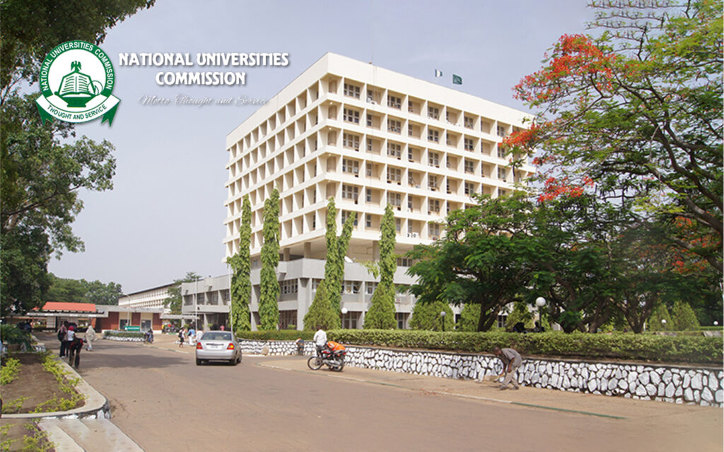 NUC headquarters building overseeing NUC approved institutions in Nigeria